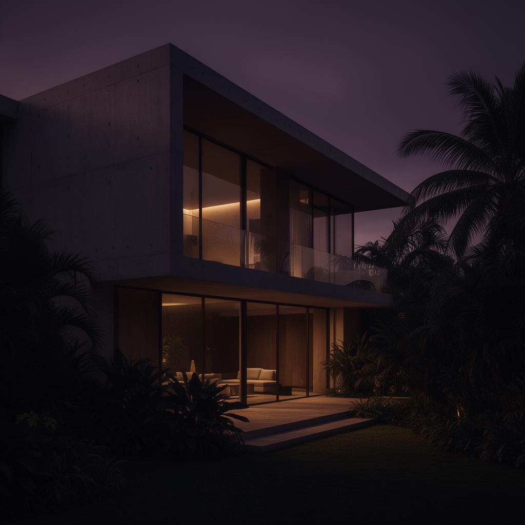Modern luxury residence built by CRP Developments in Puerto Rico